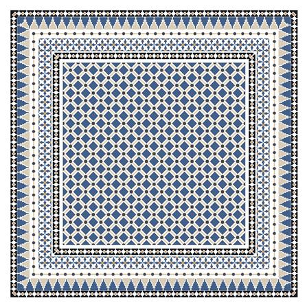 กระเบื้องพื้นพอร์ซเลน 60x60 ซม. SCG IMPORT เมซ กลามัว น้ำเงิน PM 1.44 ตร.ม.