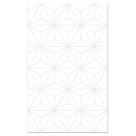 กระเบื้องผนัง 10x16 นิ้ว ภูผา เพชรจินดา ขาว