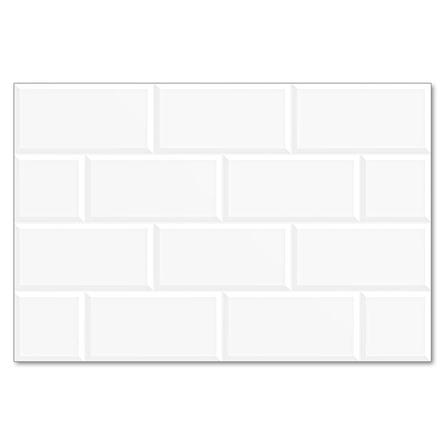 กระเบื้องผนัง 30x45 ซม. DURAGRES มาเว่น บริค ไวท์ A 1.08 ตร.ม.