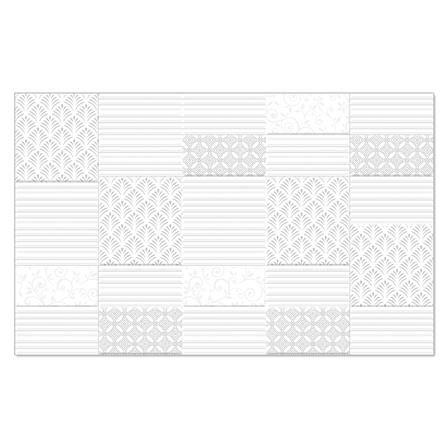 กระเบื้องผนัง 25x40 ซม. TARA คอร์เดียร์ ไลท์เกรย์ A 1 ตร.ม.