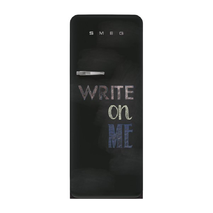 SMEG ตู้เย็น 270 L ดีไซน์ 50’s Style ลาย Blackboard รุ่น FAB28RDBB5