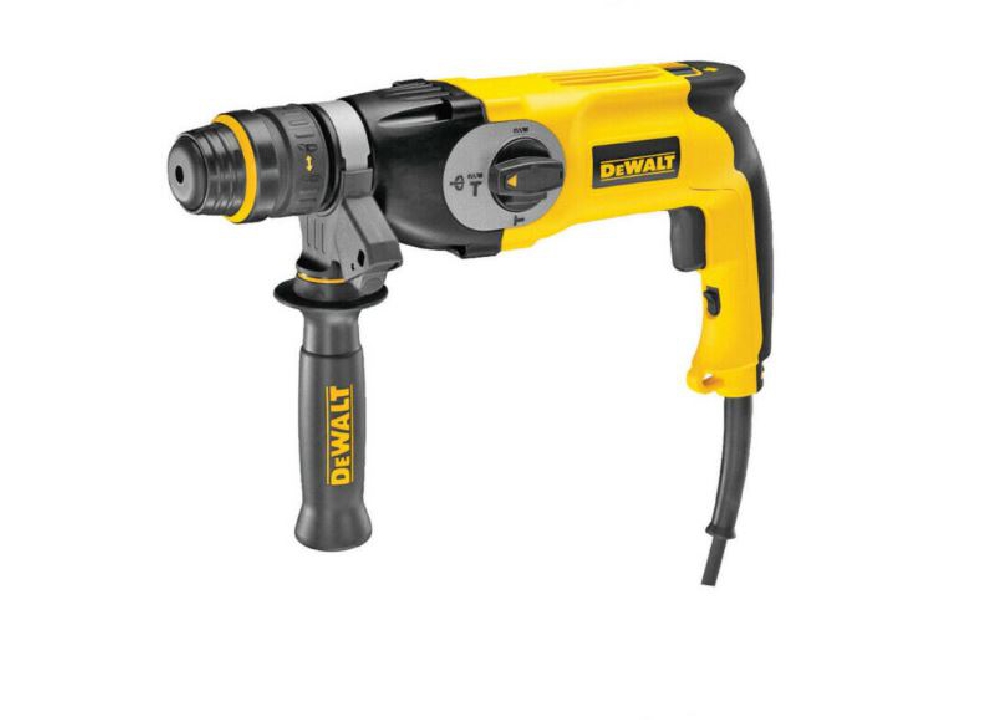 DEWALT D25124K สว่านโรตารี่ 3ระบบ 26มิล +(หัวสว่าน 2หัว) 800W