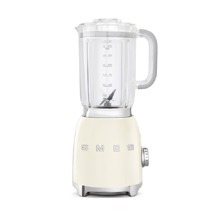 SMEG เครื่องปั่นอาหาร ดีไซน์ 50’s Style สีครีม รุ่น BLF01CREU
