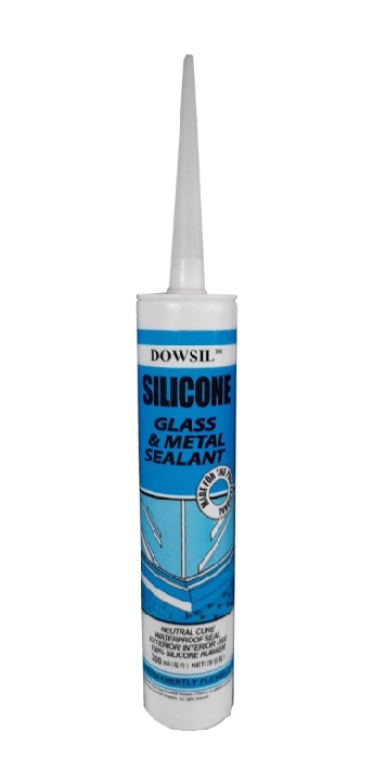 Dowsil Silicone Glass &amp;amp; Metal Sealant ซิลิโคนยาแนวสำหรับงานกระจกและงานโลหะ (ไม่มีกรด)