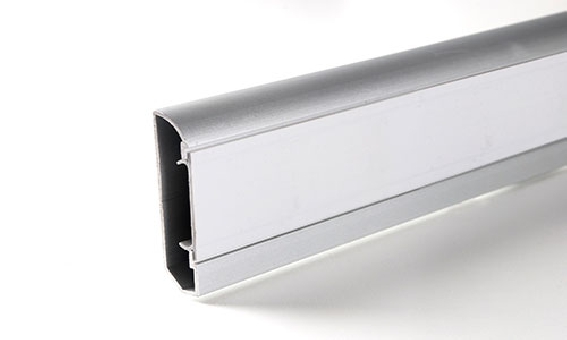 บัวฝ้าอลูมิเนียม ฝาปิดอลูมิเนียม 1 แถบ ชุปอโนไดต์สีอลูมเนียม รุ่น AS-5 (ราคาต่อเมตร)