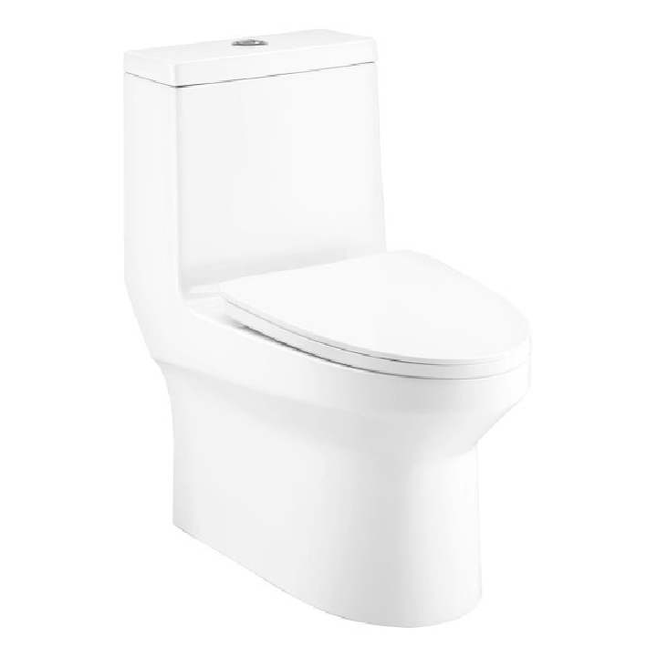 COTTO C11000 สุขภัณฑ์ชิ้นเดียว ใช้น้ำ 3/4.8 L พร้อมฝารองนั่ง Soft Close รุ่น Worth