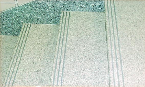 จมูกบันไดหยอดแร่กากเพชร รุ่น C-1 (ราคาต่อเมตร)