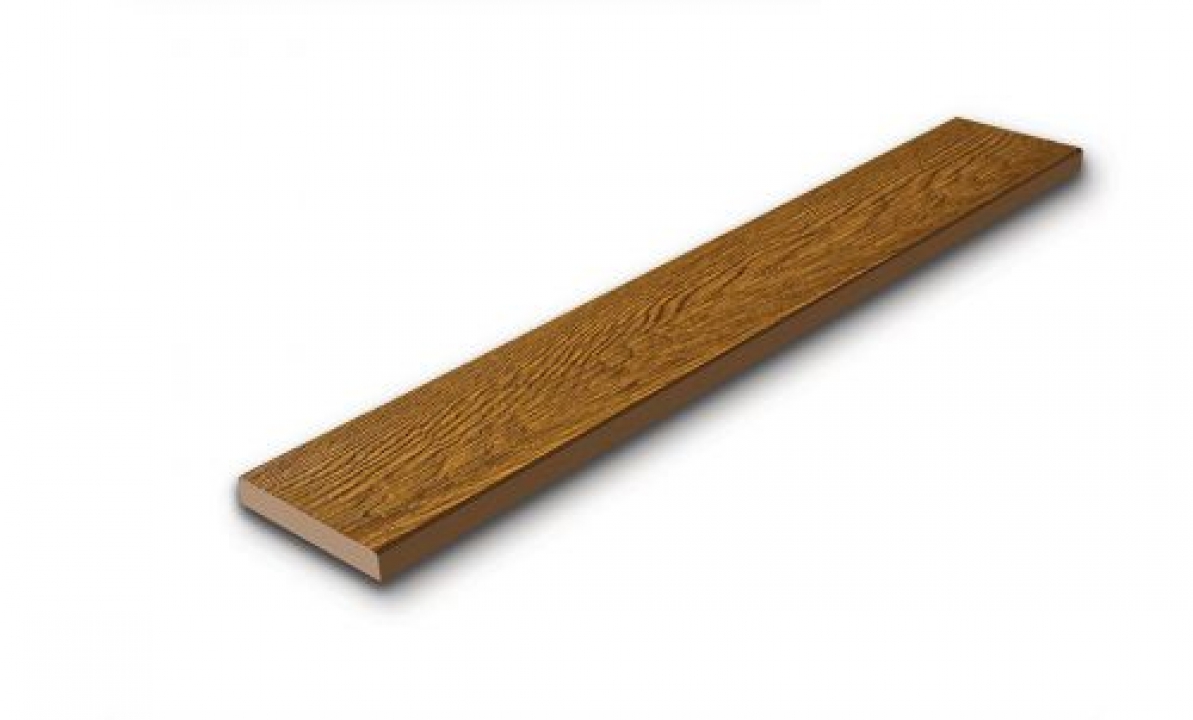 ไม้พื้นเฌอร่าคัลเลอร์ทรู รุ่นขอบวี ลายชัยพฤกษ์ สีน้ำตาลเชสนัท Shera