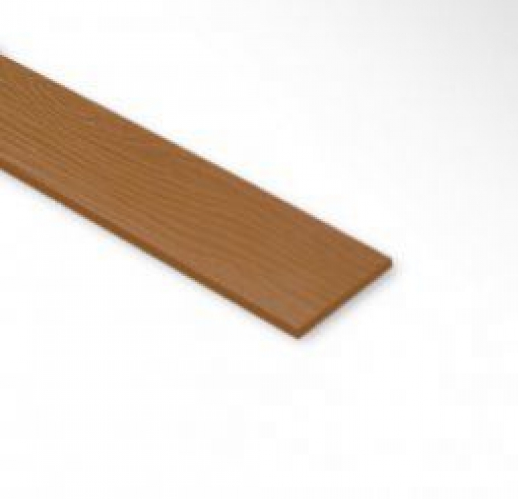 ไม้ฝา ตราเฌอร่า รุ่นขอบตรง ลายสัก สีสักน้ำผึ้ง Shera