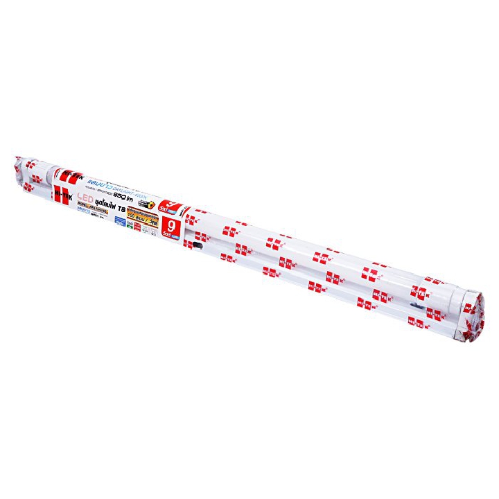 ไฮเทค ชุดราง LED T8 รุ่น HFILT0009D แสงเดย์ไลท์ 9 วัตต์