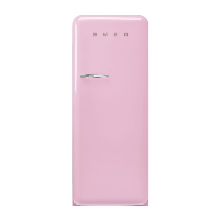 SMEG ตู้เย็น 270 L ดีไซน์ 50’s Style สีชมพู รุ่น FAB28RPK5
