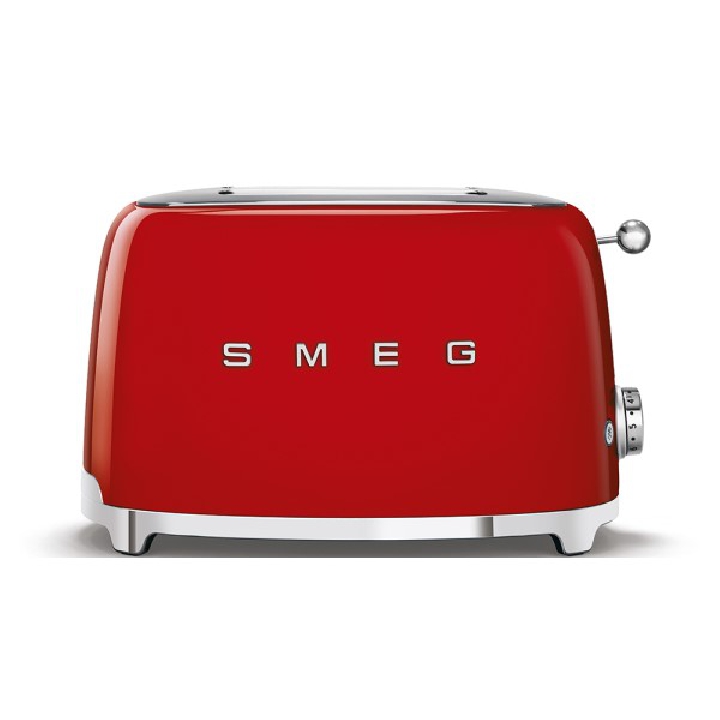 SMEG เครื่องปิ้งขนมปัง 2×2 ดีไซน์ 50’s Style สีแดง รุ่น SMEG เครื่องปิ้งขนมปัง 2×2 ดีไซน์ 50’s Style สีแดง รุ่น TSF01RDEU