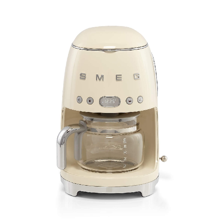 เครื่องชงกาแฟดริป Smeg 50&amp;#039;s retro รุ่น DCF02CREU สีครีม