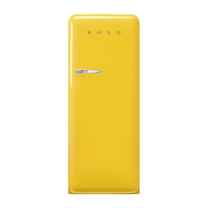 SMEG ตู้เย็น 270 L ดีไซน์ 50’s Style สีเหลือง รุ่น FAB28RYW5
