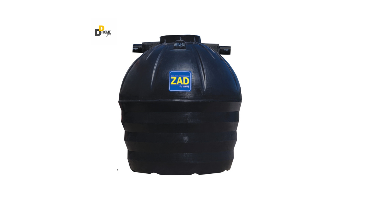 ถังบำบัดน้ำเสีย WAVE ZAD 1,000 L Wave รุ่น CHANG SG ดำ