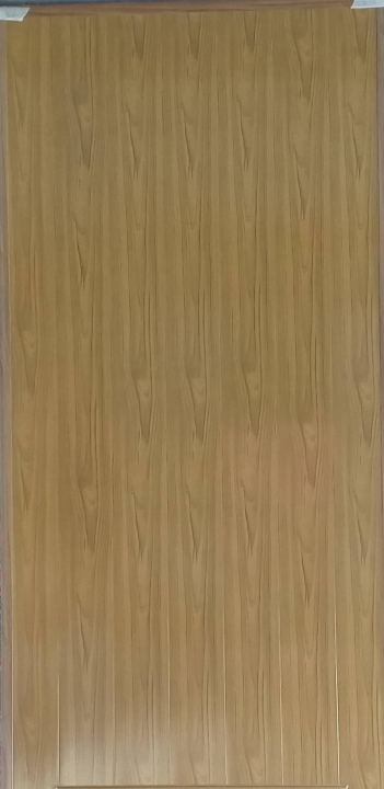 ประตูPVC Metro-Tech รุ่นTiger TD11 แบบบานเรียบ ลายไม้สักแดง 70*180