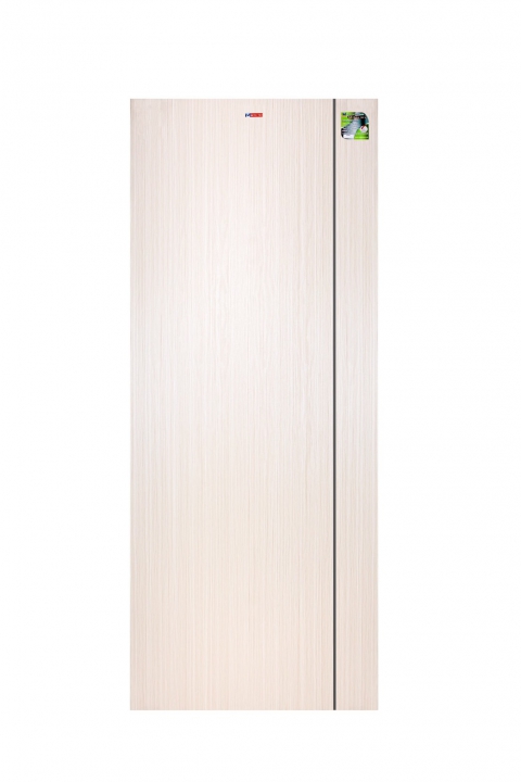 ประตู UPVC เมโทร-เทค รุ่นเซาะร่อง MP-11 สี White oak 90 X 200 ซม.