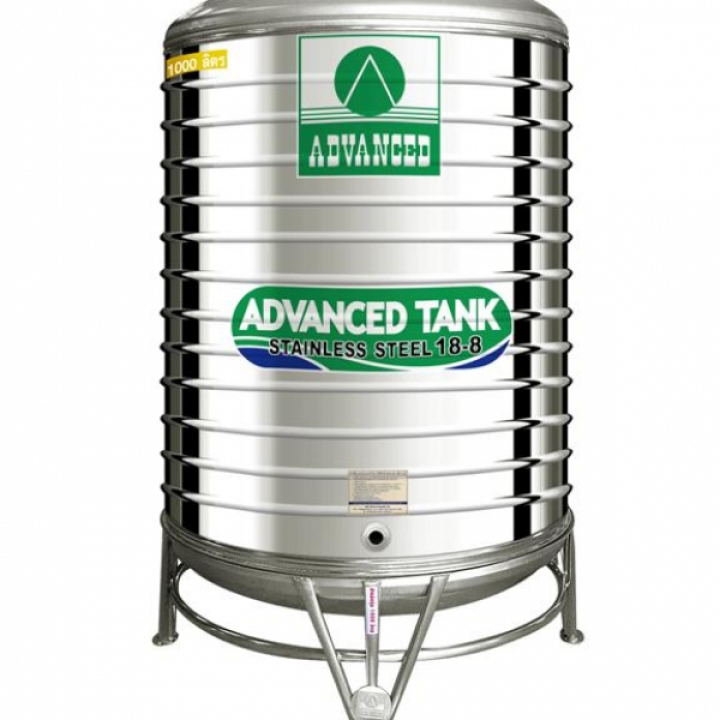 ถังเก็บสแตนเลส แอดวานซ์ รุ่นพื้นนูน (AR) ขนาด 500 ลิตร