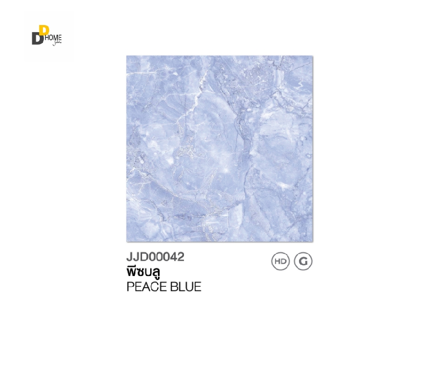 JAGUAR กระเบื้องปูพื้น ลายพีซบลู ขนาด 40*40