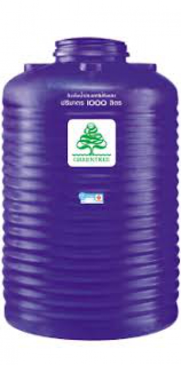 ถังเก็บน้ำบนดิน ตราเพชร กรีนทรี GTBA สีฟ้า 700