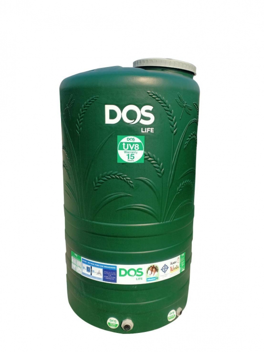 ถังเก็บน้ำบนดิน DOS MONEY รุ่นประหยัด (MONEY-S) 1000 ลิตร