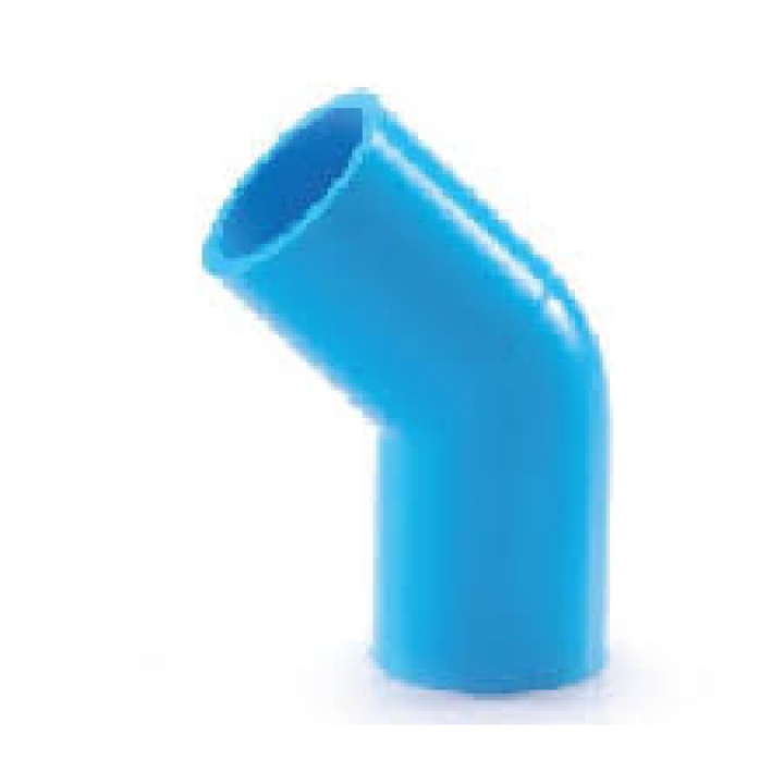 ข้องอ 45 หนา ฟ้า เอสซีจี 55 มม. 2 นิ้ว