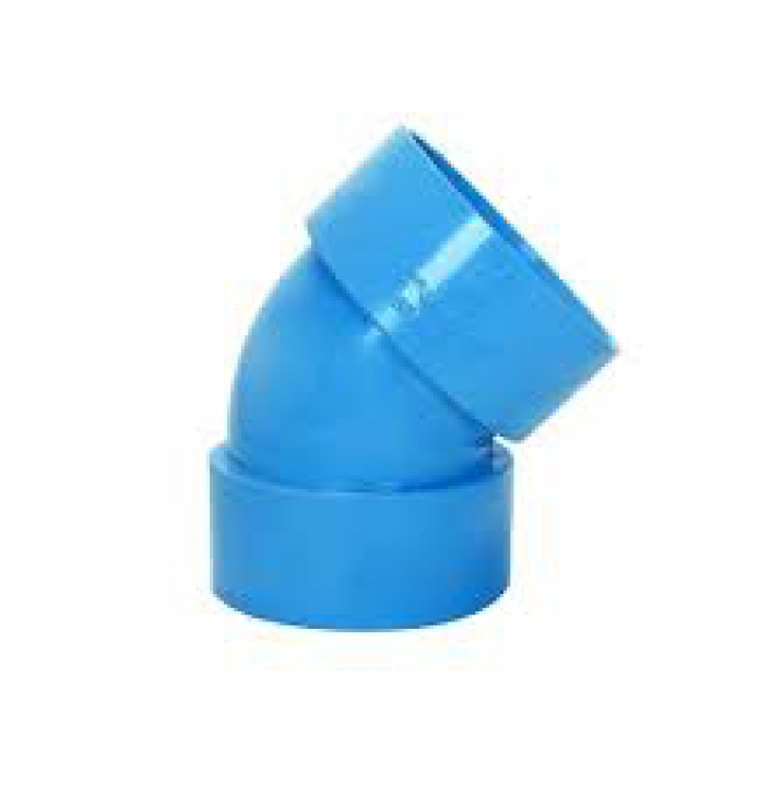 ข้องอ 45 บาง ฟ้า เอสซีจี 125 มม. 5 นิ้ว