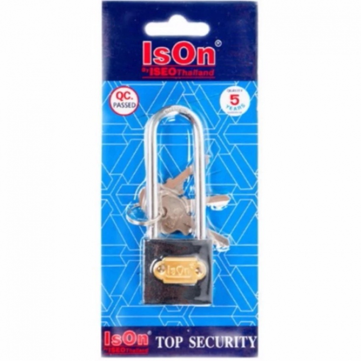 กุญแจสปริงเหล็กดำ 32L มม. SION