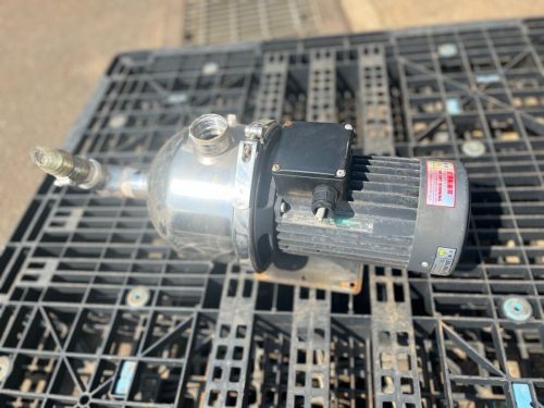 ปั๊มน้ำวนสแตนเลสมือสองพร้อมมอเตอร์ในตัวรุ่น CH1A-MQ ซีรีส์ 100V 200V เฟสเดียว 50/60Hz ใช้ร่วมกันจัดส่งจากจังหวัดอิบารากิ
