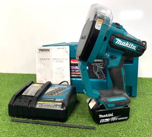 คงที่) วิดีโอที่มีอยู่ makita/Makita 14.4V/18V เครื่องตัดสกรูแบบเต็มแบบชาร์จไฟได้ SC102D เครื่องชาร์จชุดแบตเตอรี่ (22 ชาร์จ) สามารถรับได้ t704-2-1.8c