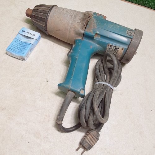 Youki C313 Makita ประแจผลกระทบไฟฟ้า Makita 6 ประเภท (6906) มุมขับเคลื่อน: 19 มม. ความยาวรวม: ประมาณ. 330 มม. สลับเดินหน้า/ถอยหลังได้สายไฟ: ประมาณ. 2.5ม