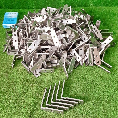 Sumitomo d746 ขายปริมาณมาก 11 กก. (ประมาณ 350 ชิ้น) ชุดมุมฉาก (55 x 55 x กว้าง 15 มม.) มุมรูปตัว L ตัวยึดมุมตัวยึดมุม