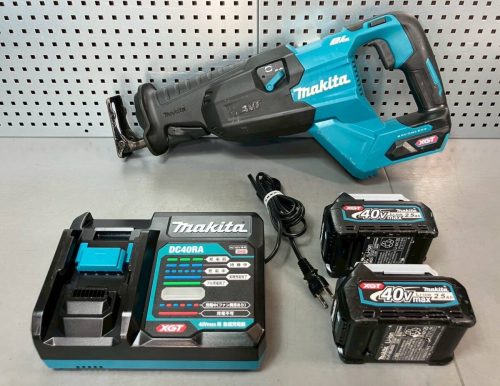 makita Makita 40v เลื่อยลูกสูบ JR002G Charger + แบตเตอรี่ของแท้ 2.5Ah2 King Tools (3262K)