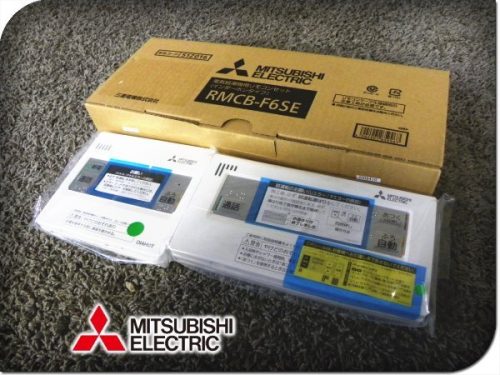 รายการที่ไม่ได้ใช้ MITSUBISHI/Mitsubishi S series เครื่องทำน้ำอุ่นไฟฟ้าแบบอินเตอร์คอมชุดรีโมทคอนโทรล RMCB-F6SE ybb337m