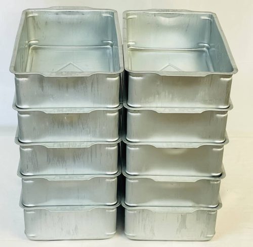 ชิ้นส่วนใหม่กล่องเหล็กภาชนะ36x22x10เซนติเมตรB10ชิ้นชุดขนาดใหญ่ชุดเครื่องมือกรณีกล่องเหล็กแผนก