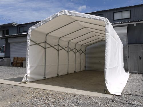 a_BELLOWS SHED (เพิงสูบลม) Telescoping เต็นท์พกพา Garage Warehouse Garage หลังคากันฝนแบบพับได้