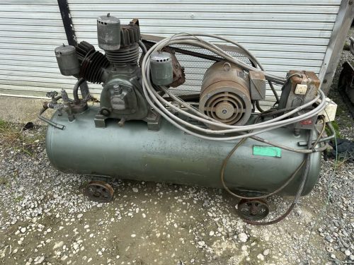 ปั๊มลม Iwata SP-75NB 7.5kW (10HP) 3 เฟส 200V ยืนยันการทำงานแล้ว!