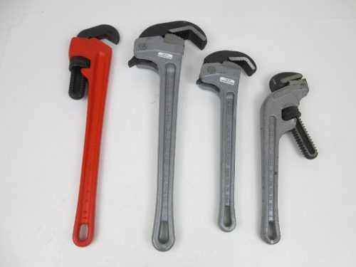 (ชุด 4 ชิ้น) ประแจ RIDGID ประแจจับท่ออะลูมิเนียม Rapid 18 ประแจปลายท่ออะลูมิเนียมอย่างย่อ / 100 (SGKY028926)