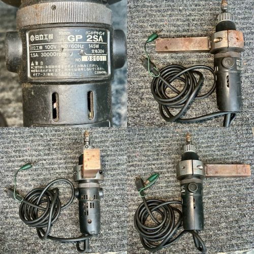 (ชิ้นงาน) เครื่องเจียรมือ Hitachi Koki 18mm GP 2SA 100V High Speed ​​30000rpm หินเจียรพร้อม Shaft Ruter เครื่องขัด Finishing HITACHI Haikoki
