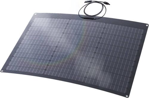 ใหม่ Monocrystalline ETFE เครื่องเขียน 50W 19V แผงโซลาร์เซลล์แบบยืดหยุ่นประสิทธิภาพการแปลงแผงโซลาร์เซลล์ 25% 50 องศา Bendable Disaster Prevention กันน้ำกันฝุ่น ULTRA LIGHT Yinlader