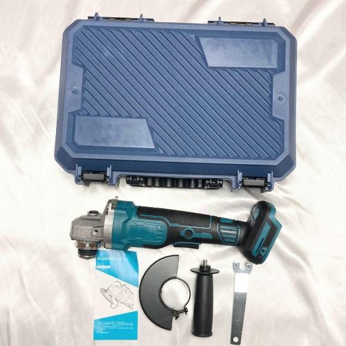 เครื่องเจียรจานที่รองรับ Makita ที่ไม่ได้ใช้ซึ่งรองรับแบตเตอรี่ 21V แบบชาร์จได้