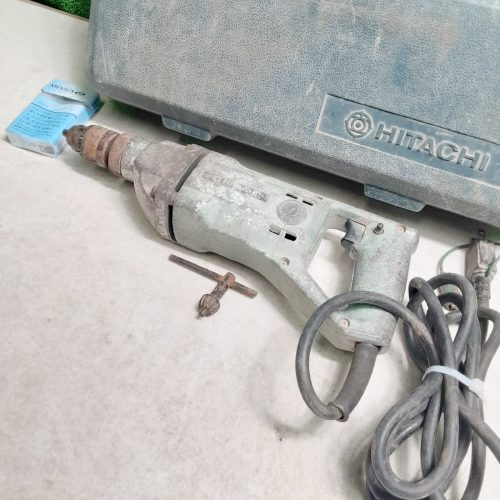 Yoki c282 Hitachi HITACHI สว่านสั่นสะเทือน 12 มม. (DV12) ความยาวรวม: ประมาณ 360มม. งานเหล็ก 10มม. คอนกรีต 12มม. พร้อมด้ามจับ/กล่อง
