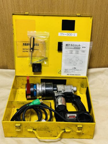 TONE TN30E-1T ประแจมุมหมุนน็อตทอร์ชัตพร้อม VRU50T2 รวมคู่มือการใช้งานยืนยันการทำงานแล้ว