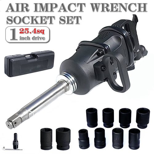 พร้อมส่ง 1 นิ้ว 25.4 มม. air impact ขนาดใหญ่ 3200N.m ชุดกล่องถอดยางสำหรับรถบรรทุก 41 มม. 38. มม. 36 มม. 34 มม. 33 มม. 32 มม. 21 มม. 19 มม