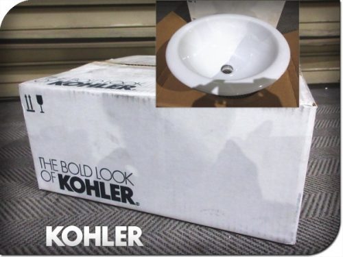 ยังไม่ได้ใช้ KOHLER Compass Luxury Washbowl/ใต้เคาน์เตอร์อ่างล้างหน้า 2298-0 140,000 khhx2096k