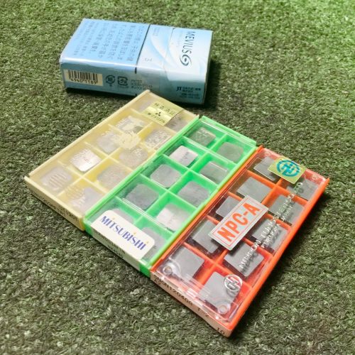 Risou g668 Mitsubishi ฯลฯเม็ดมีดทิ้ง/ปลายเม็ดมีด (SEKN1203AFTN)(SNGN120408)(SENN1203AFTN1) รวม 30 ชิ้น