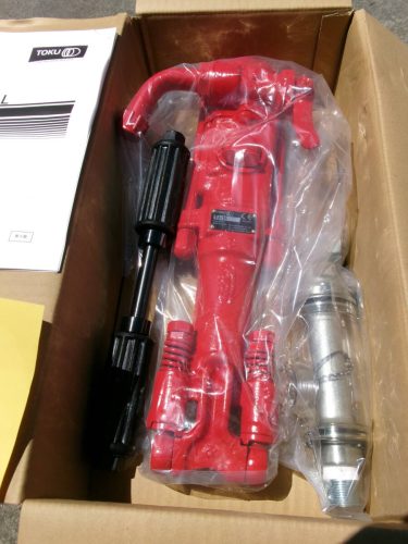 จังหวัดฟุกุโอกะใหม่ (Toku TJ-15 jackhammer) ใหม่ Toku TJ-15 เครื่องเจาะหินเครื่องมือลมเครื่องเจาะหินเครื่องเจาะหินเครื่องเจาะหินเครื่องเจาะหินเครื่องเจาะรูเครื่องเจาะหลุม 5013