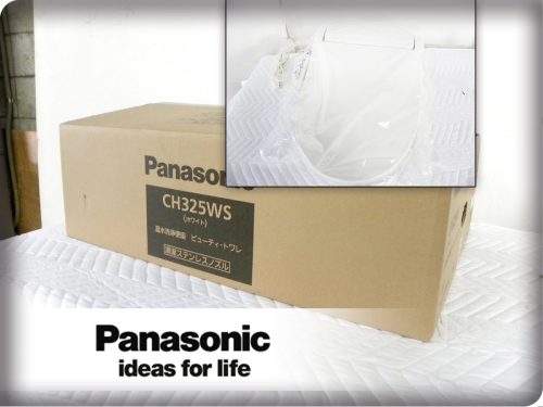 แสดงรายการที่ไม่ได้ใช้ Panasonic/Panasonic Beauty Toilet น้ำอุ่นล้างโถส้วมผลิตในปี 2020 CH325WS ymm4737k