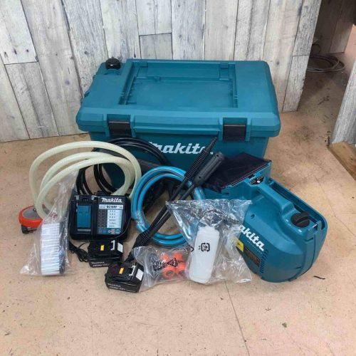 (มือสองสภาพดี) เครื่องฉีดน้ำแรงดันสูงไร้สาย Makita MHW080DPG2 18V×2 (ร้าน Higashi Yamato)