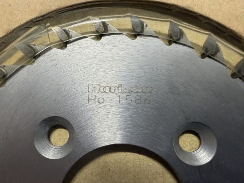 ใบเลื่อยวงเดือน Horizon Ho 1586 Chip Saw ใบเลื่อยวงเดือน